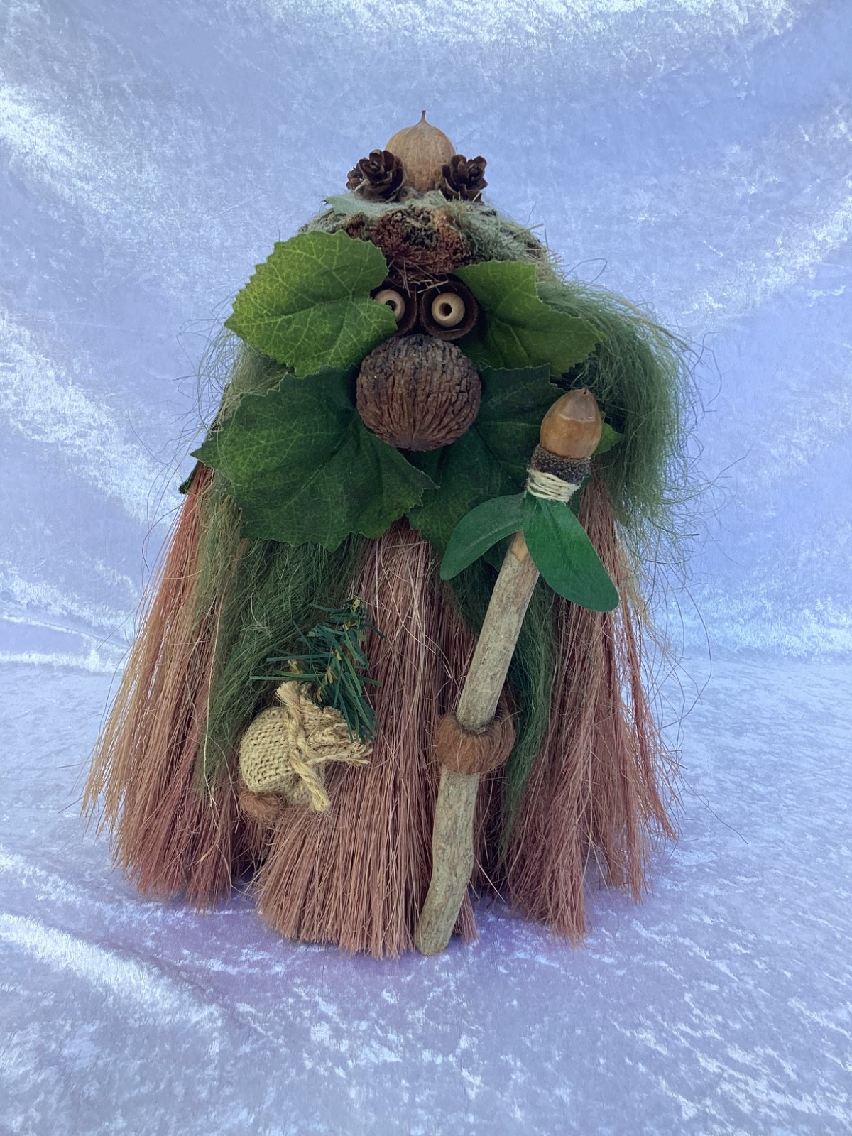 Vintage 5 Arts Studio Arensbak 12 Forest Troll Green Man Signed Edition Woodland