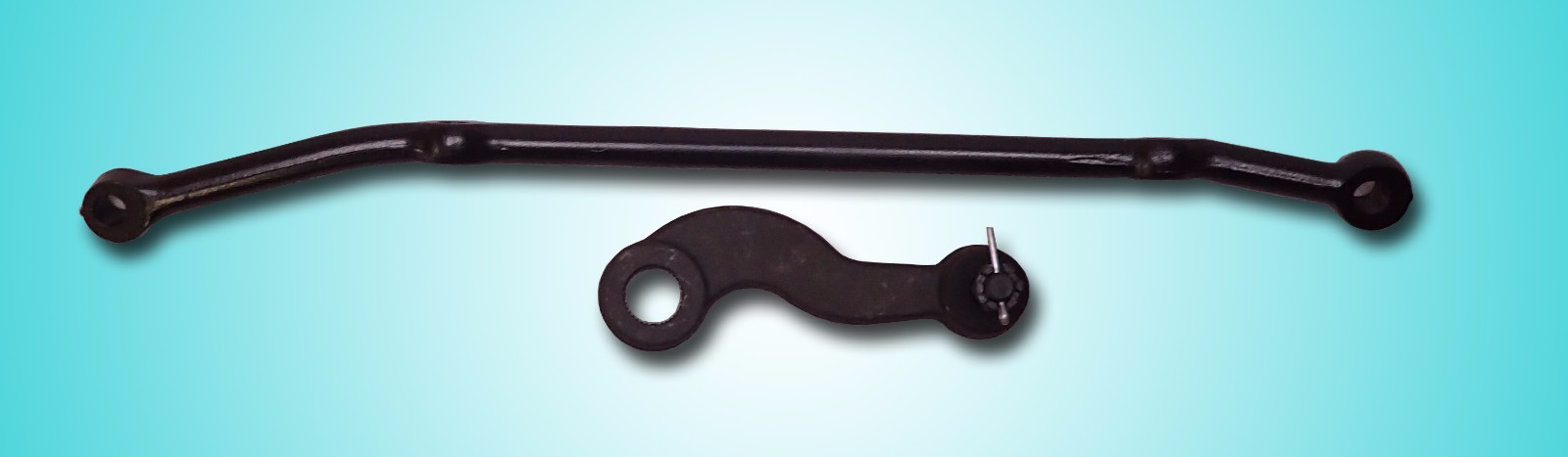 1958-1964 Chevrolet impala manual center drag link and pitman arm assembly
