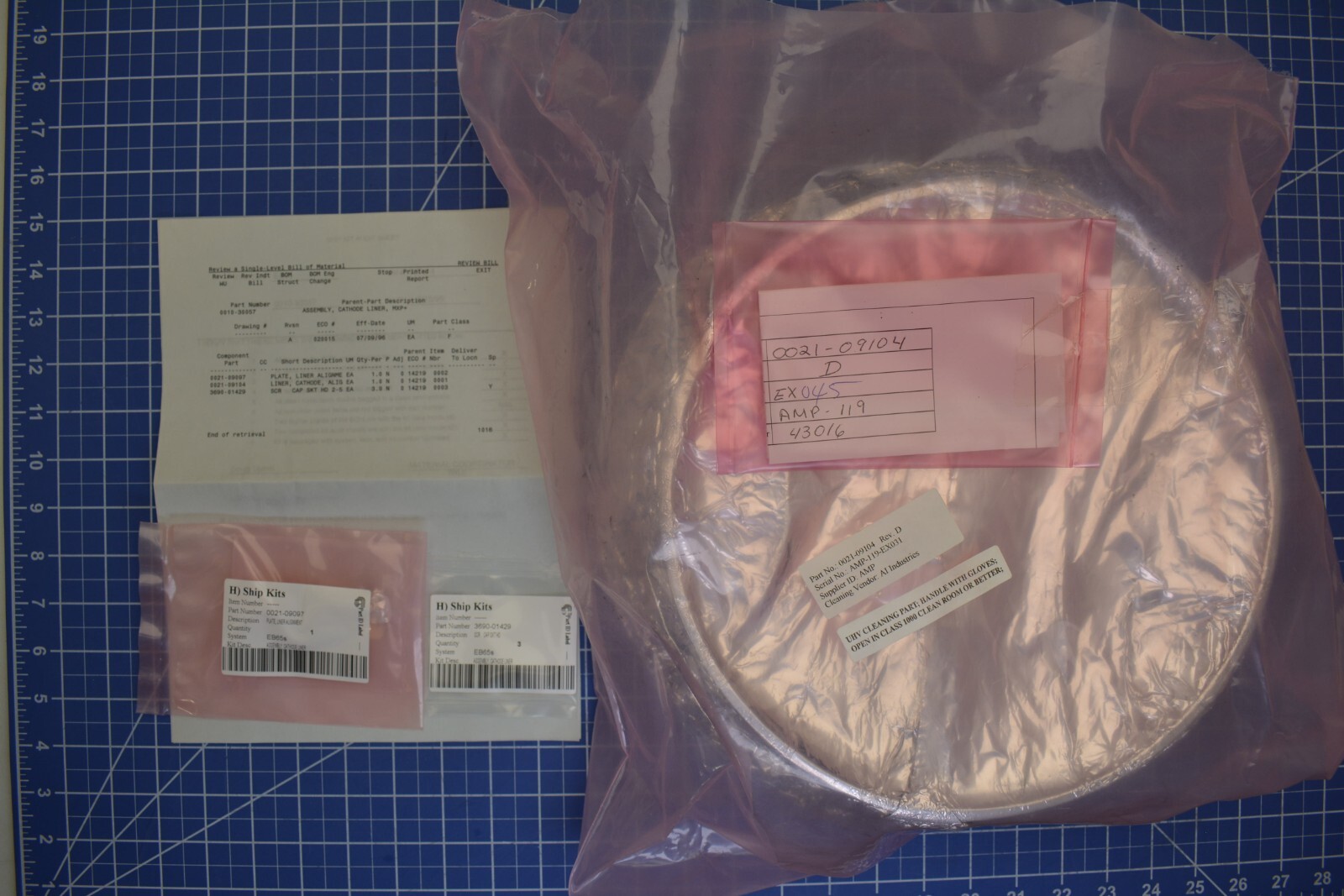 0010-30057 / LOWER LINER, CATHODE, MXP+ / APPLIED MATERIALS AMAT