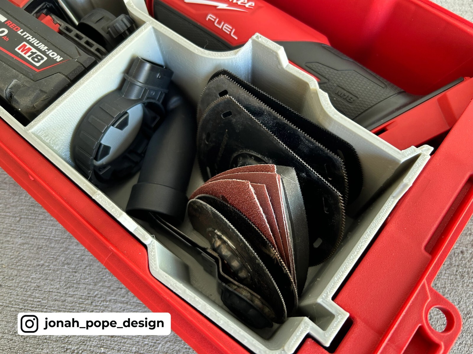 Milwaukee Packout Insert for M18 Fuel Multi-tool (Insert Only)