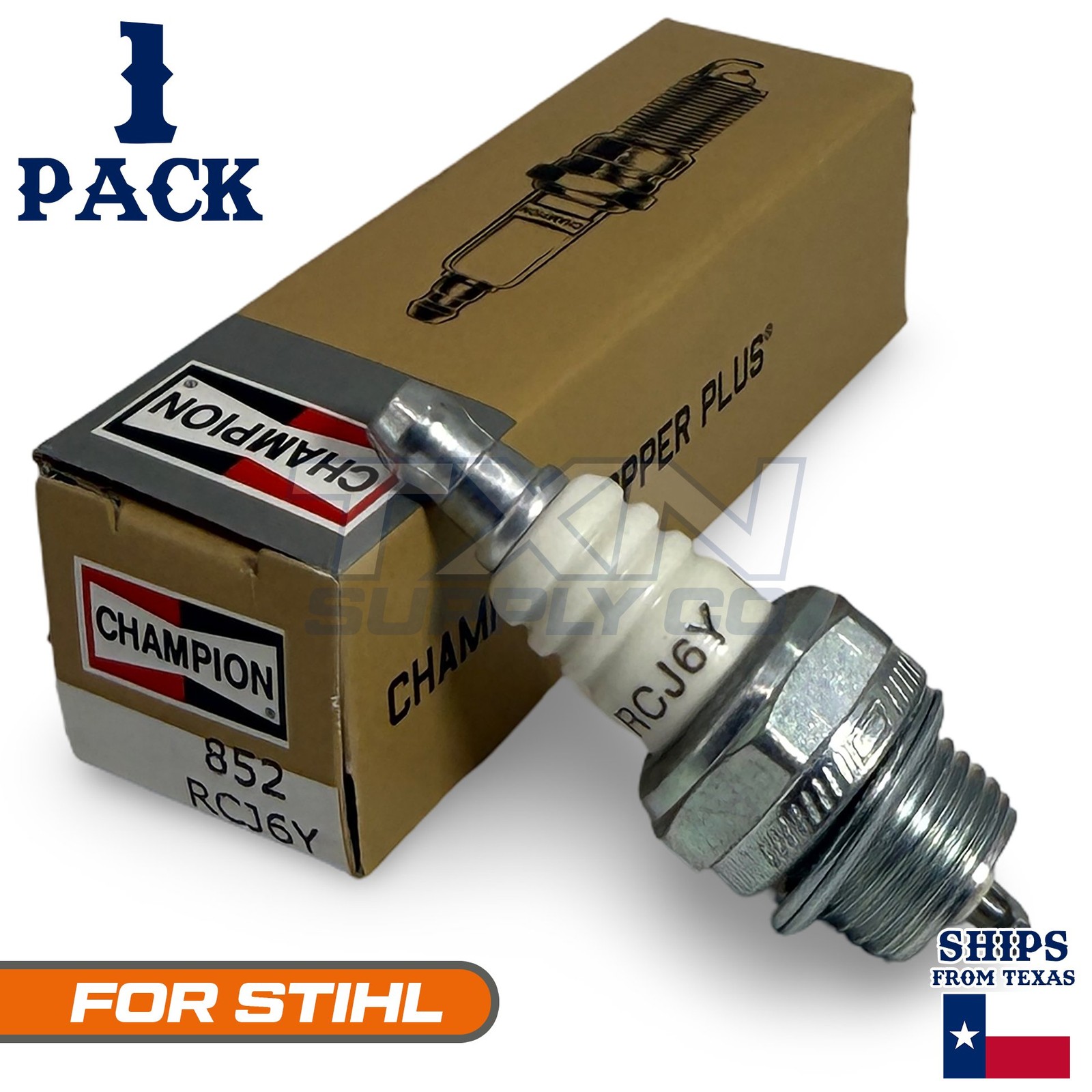 1 Pack Champion Spark Plug - For STIHL FS 85 T Trimmer Cutter