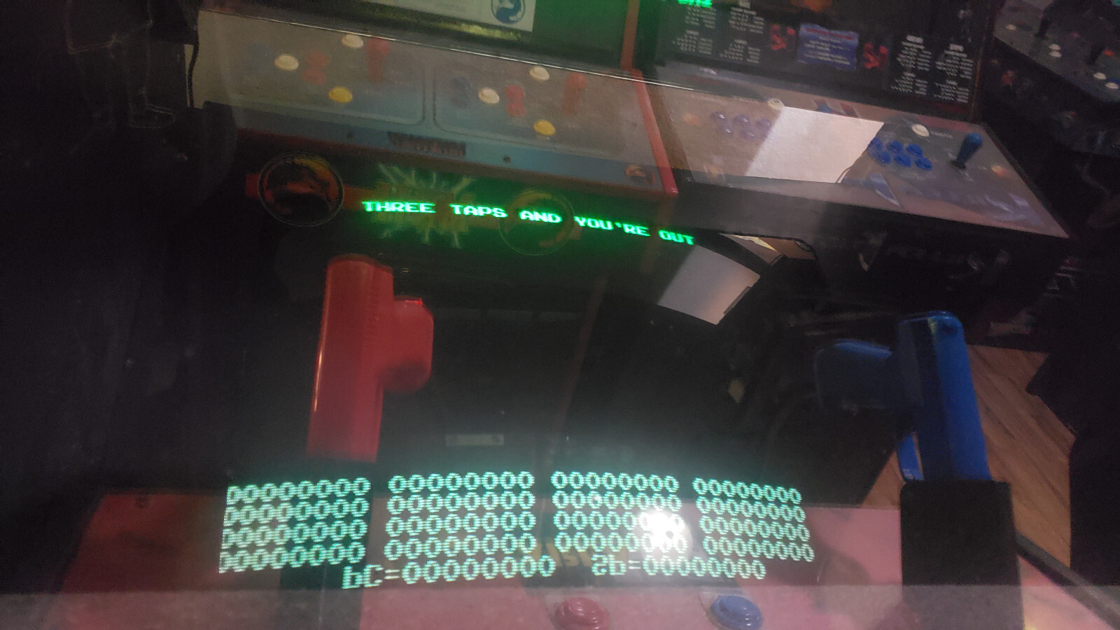 AREA 51 ARCADE MACHINE by ATARI 1995 With CRT MOSTLY WORKING *NEEDS TLC***READ**