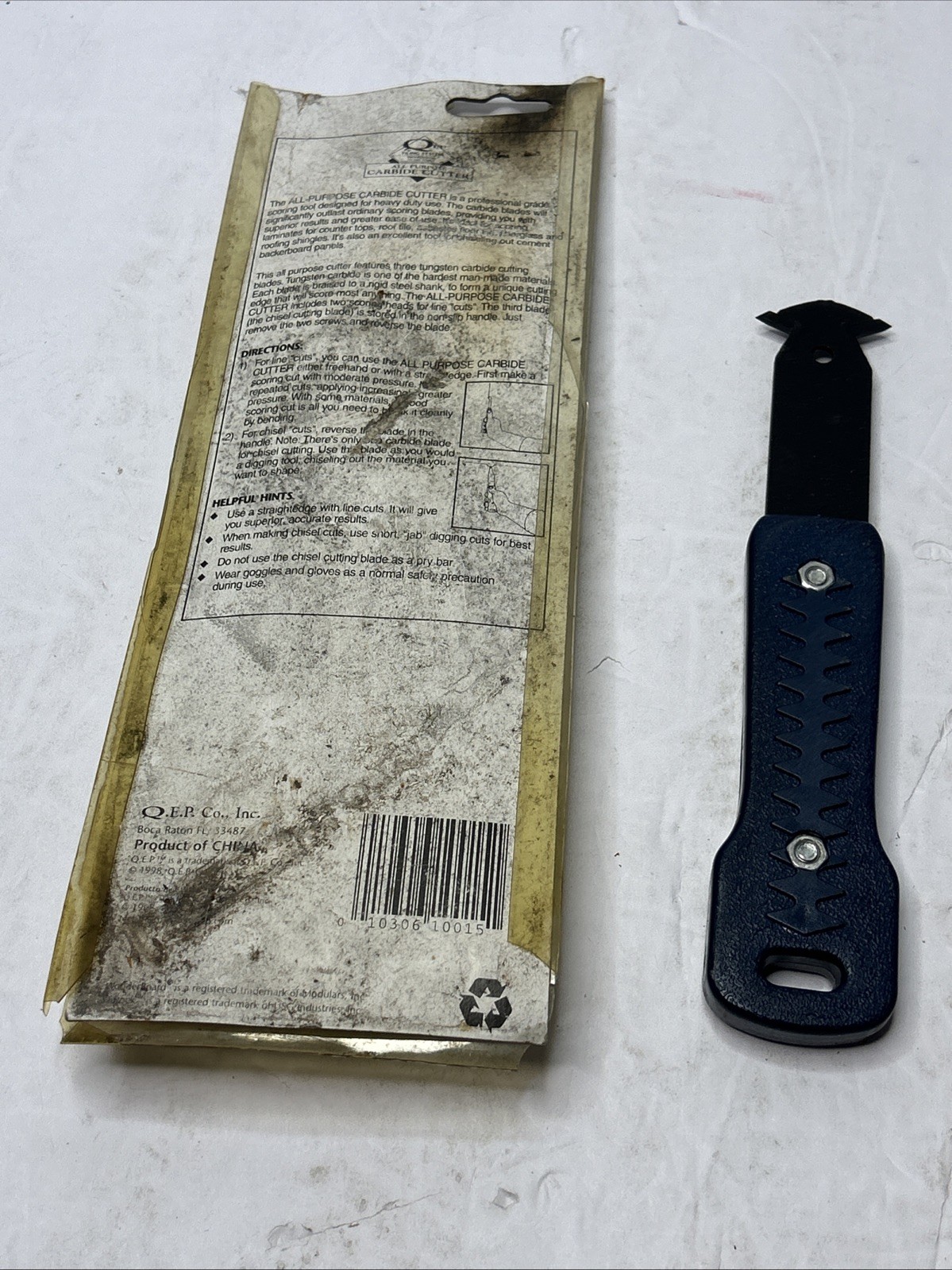 QEP Tiling System All Purpose Carbide Cutter New in Package