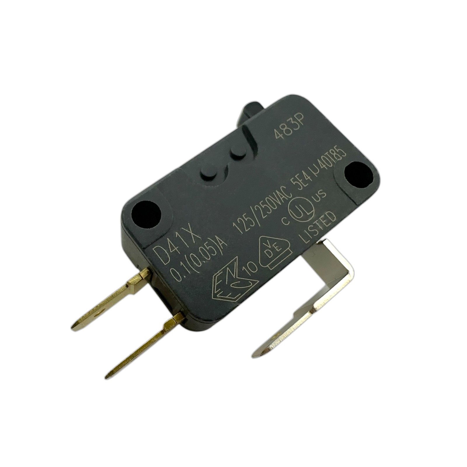 ZF D41X Limit Micro Switch 3-Pin 0.1A 125/250VAC