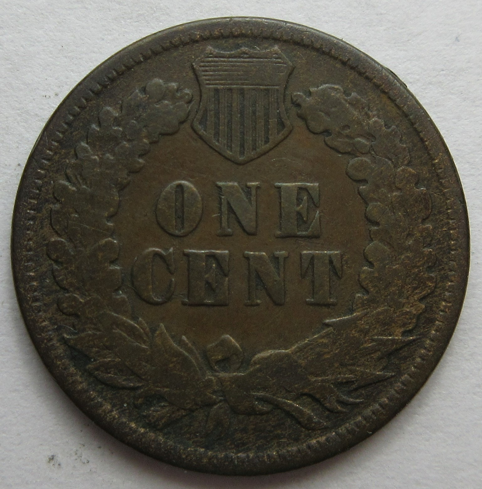 1875 Indian Cent -Fine- (#1215e)