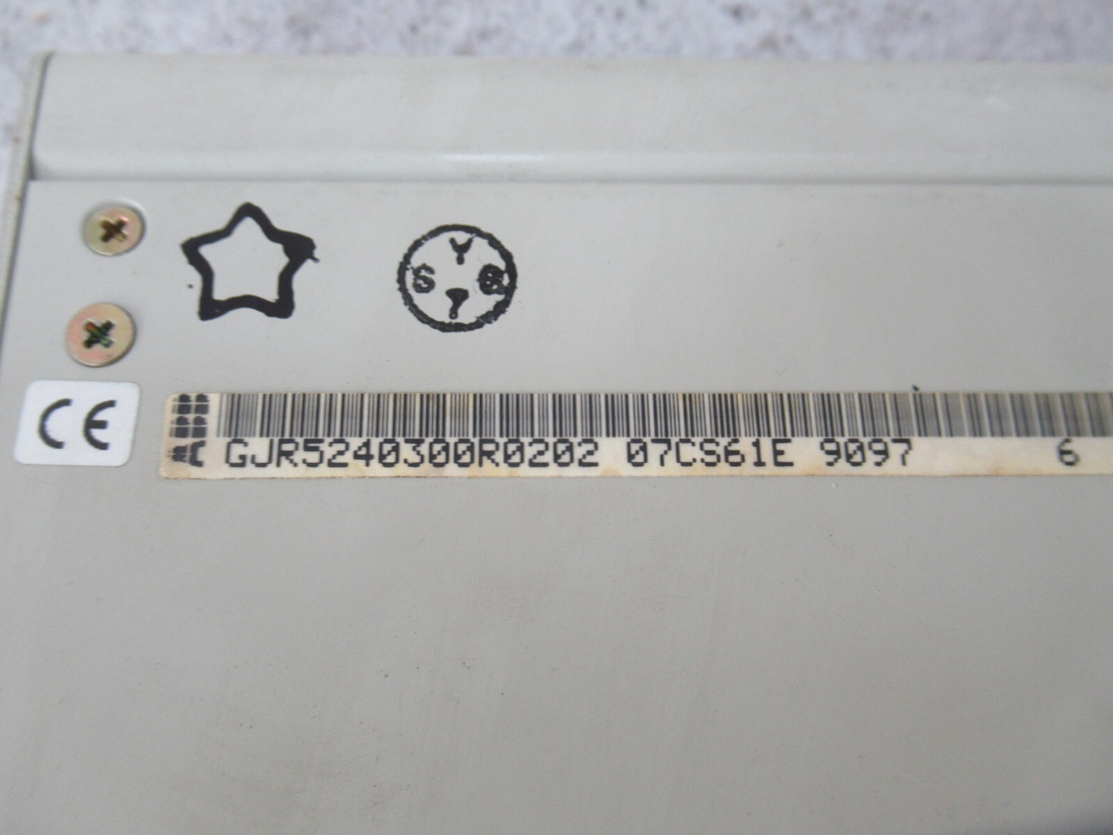 ABB 07CS61 Processor Module ABB GJR5240300R0202 Control ABB Procontic T200