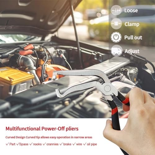2Pcs Upgraded ‌Electrical Disconnect Pliers, Electrical Connector Disconnect