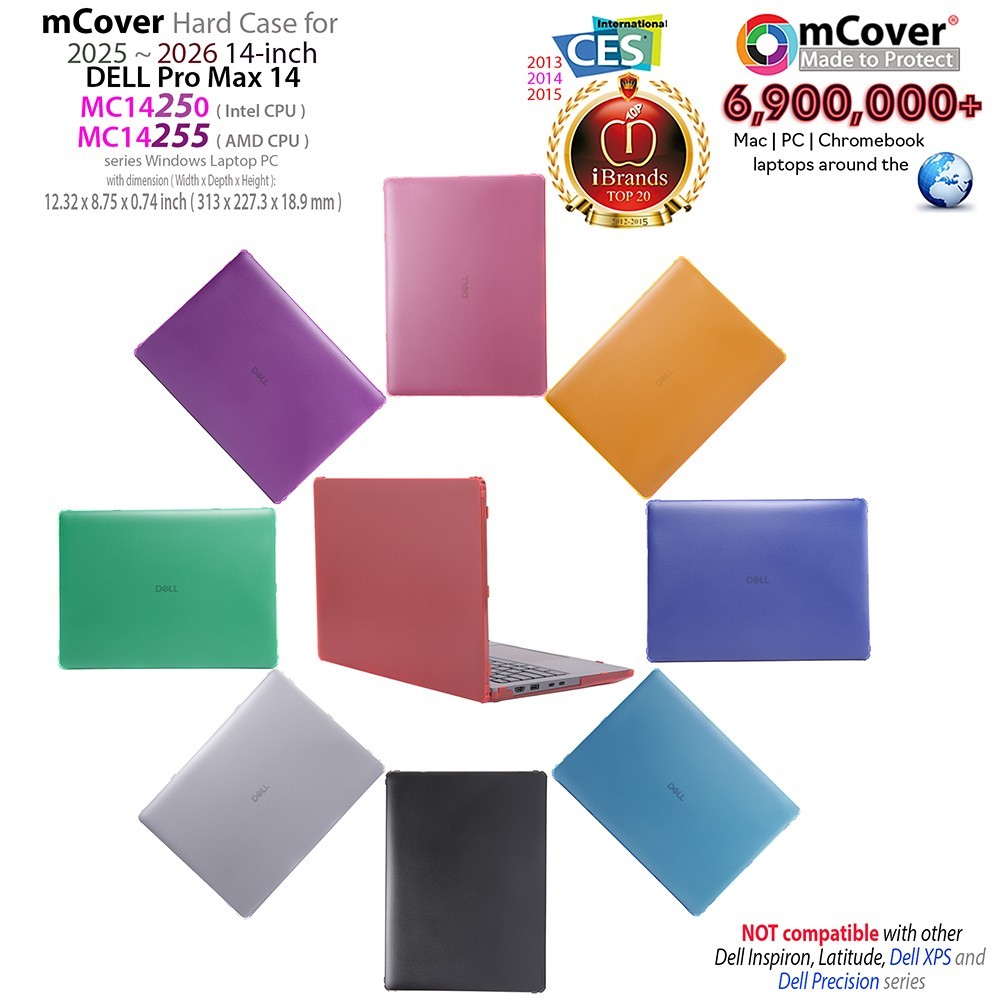 NEW mCover Case for 2025+ 14" Dell Pro Max 14 MC14250 MC14255 Windows Laptop PC