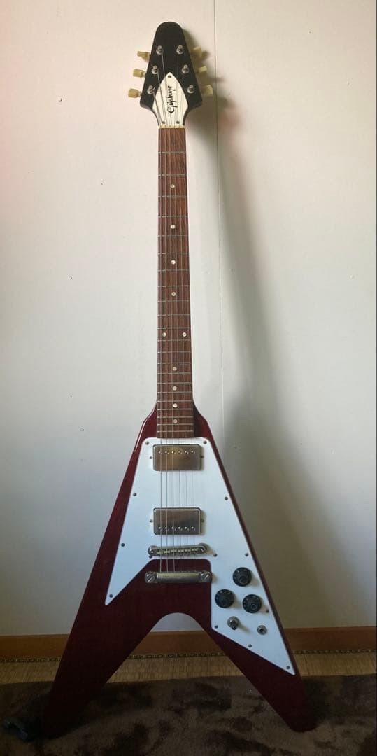 Again Made In Japan.Epiphone Flying V