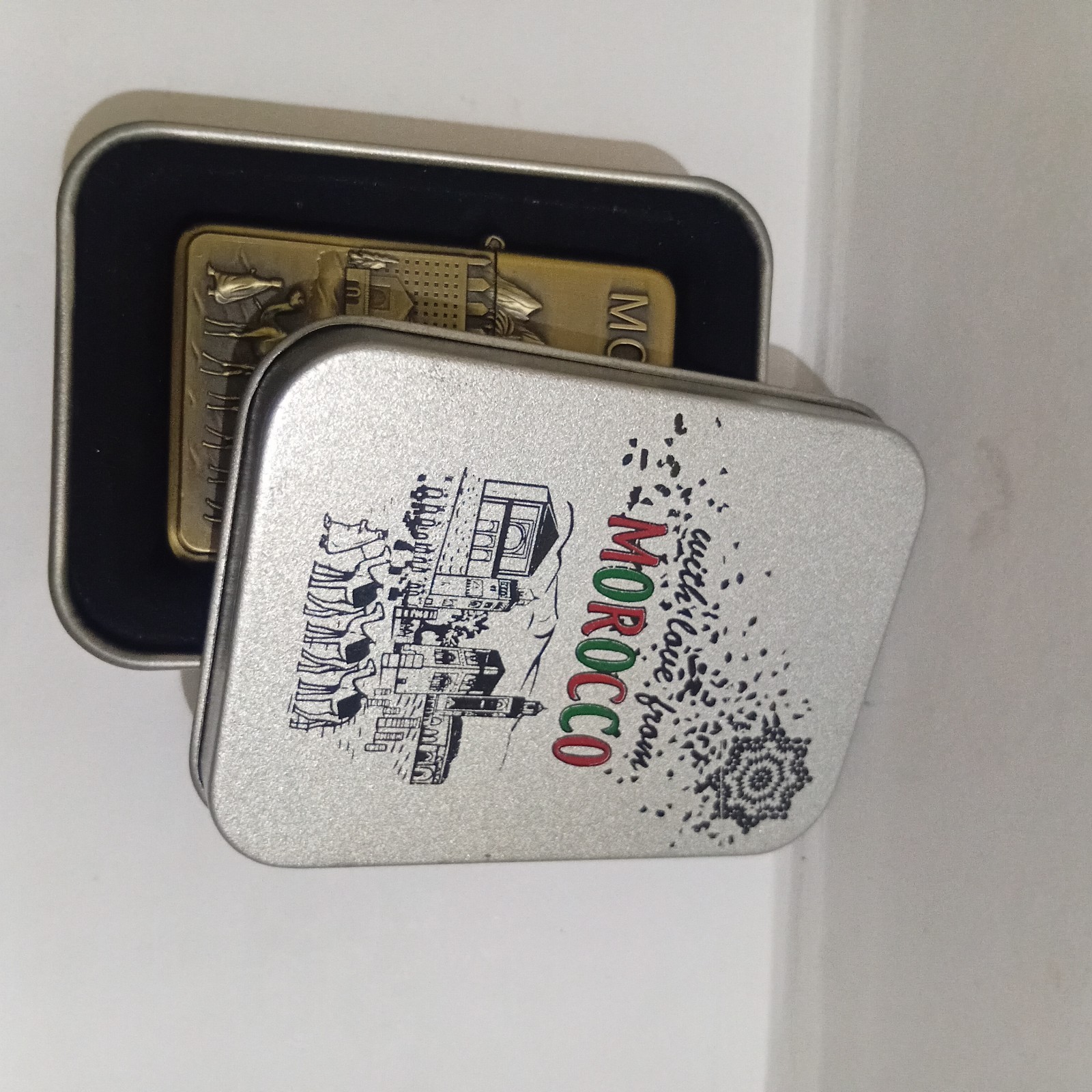 zippo lighter morocco designe African Zippo Lighter WITH BOX