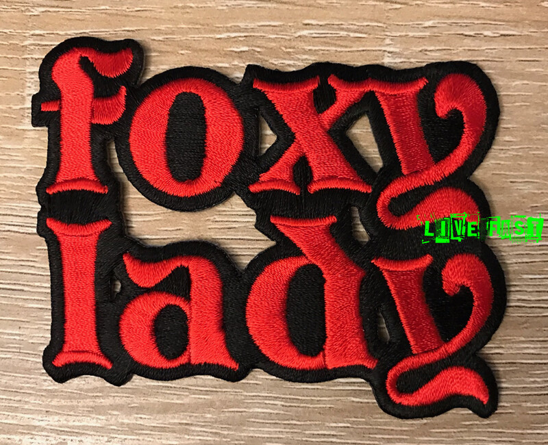 FOXY LADY PATCH psychedelic acid rock hippie girl jacket patches vintage retro