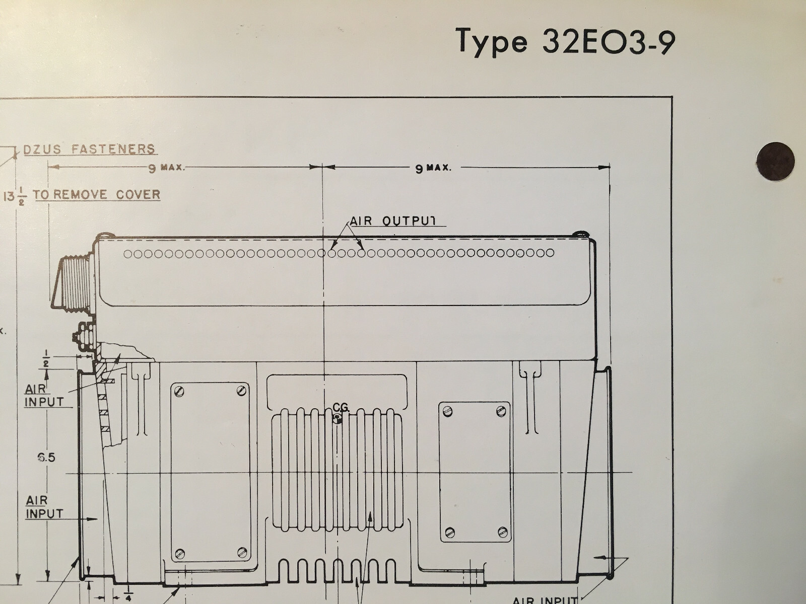 Bendix 32EO3-9 Inverter Data Sheet with Wiring Diagram.