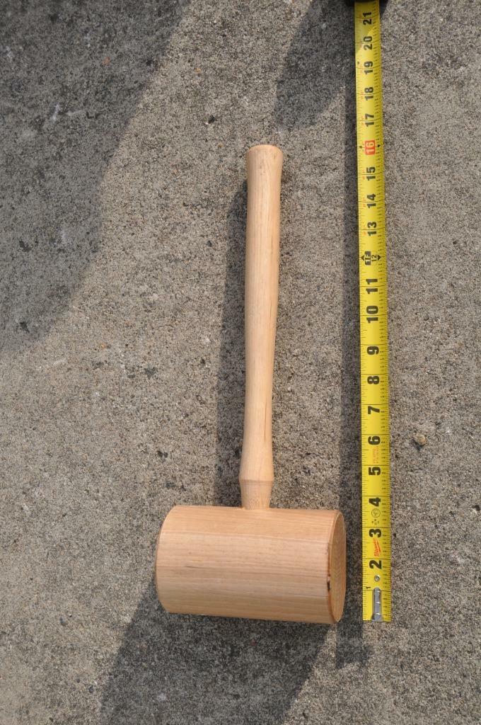 VICTOR WOODEN MALLET 3.5 FACE 5.5" HEAD 12 INCH HANDLE  NEW