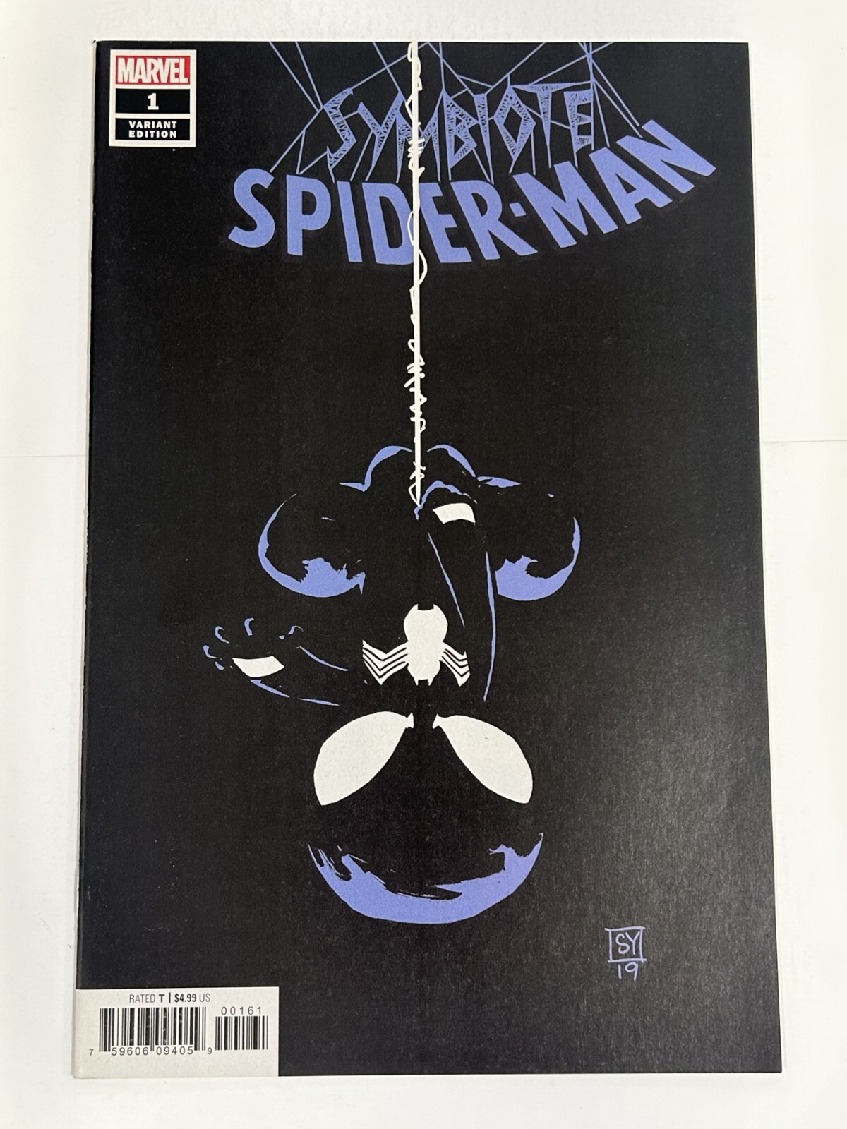 SYMBIOTE SPIDER-MAN #1 2019 NEAR MINT YOUNG VARIANT MARVEL COMICS b-397