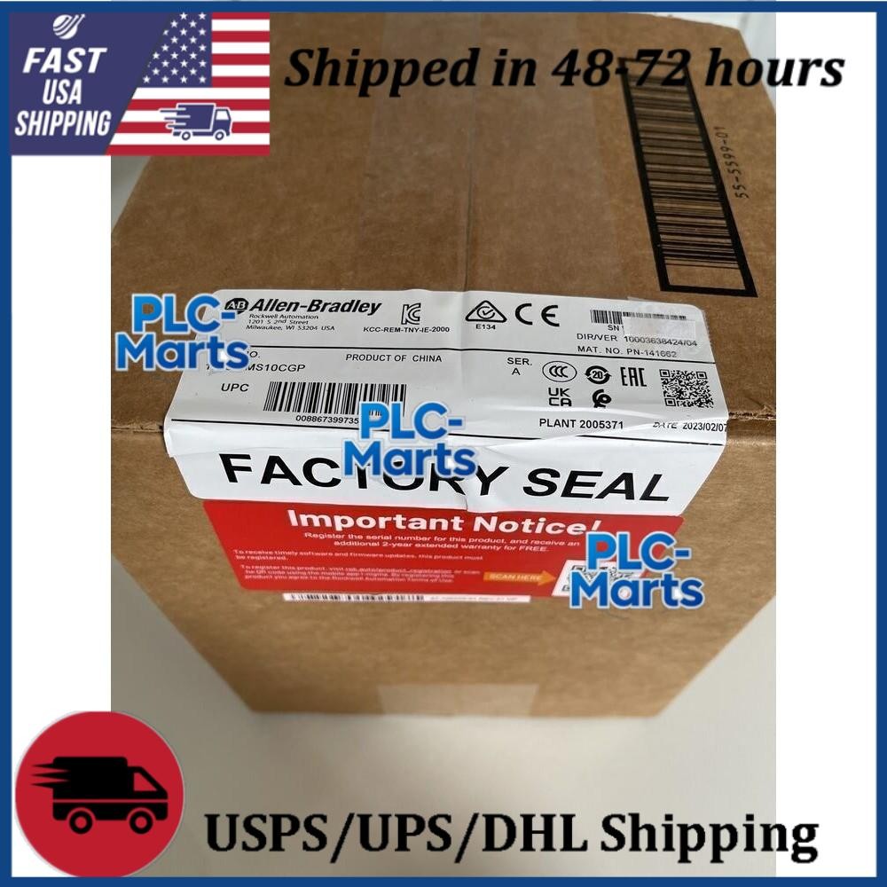 New Factory Sealed AB 1783-BMS10CGP 10 Port Managed Ethernet Switch US Free Tax
