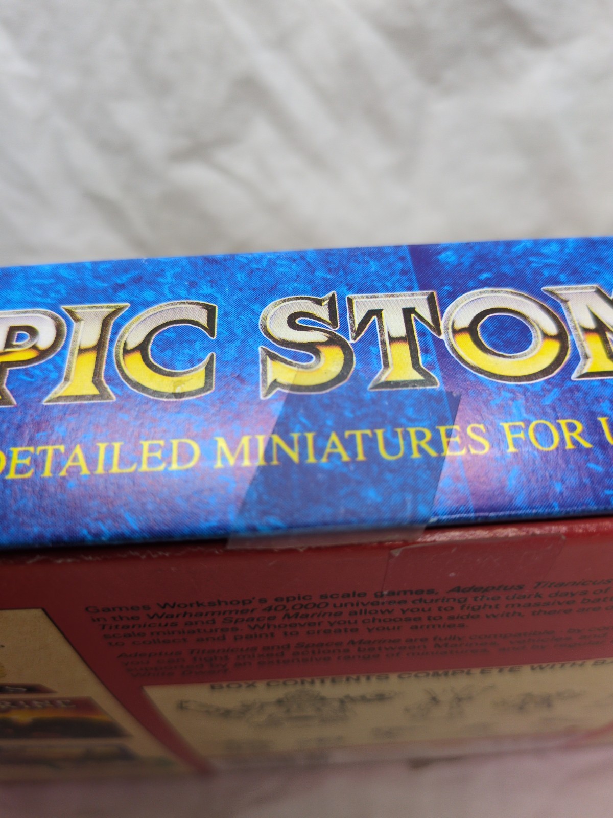 *Box Only* Warhammer 40K Epic Stompers Box Only