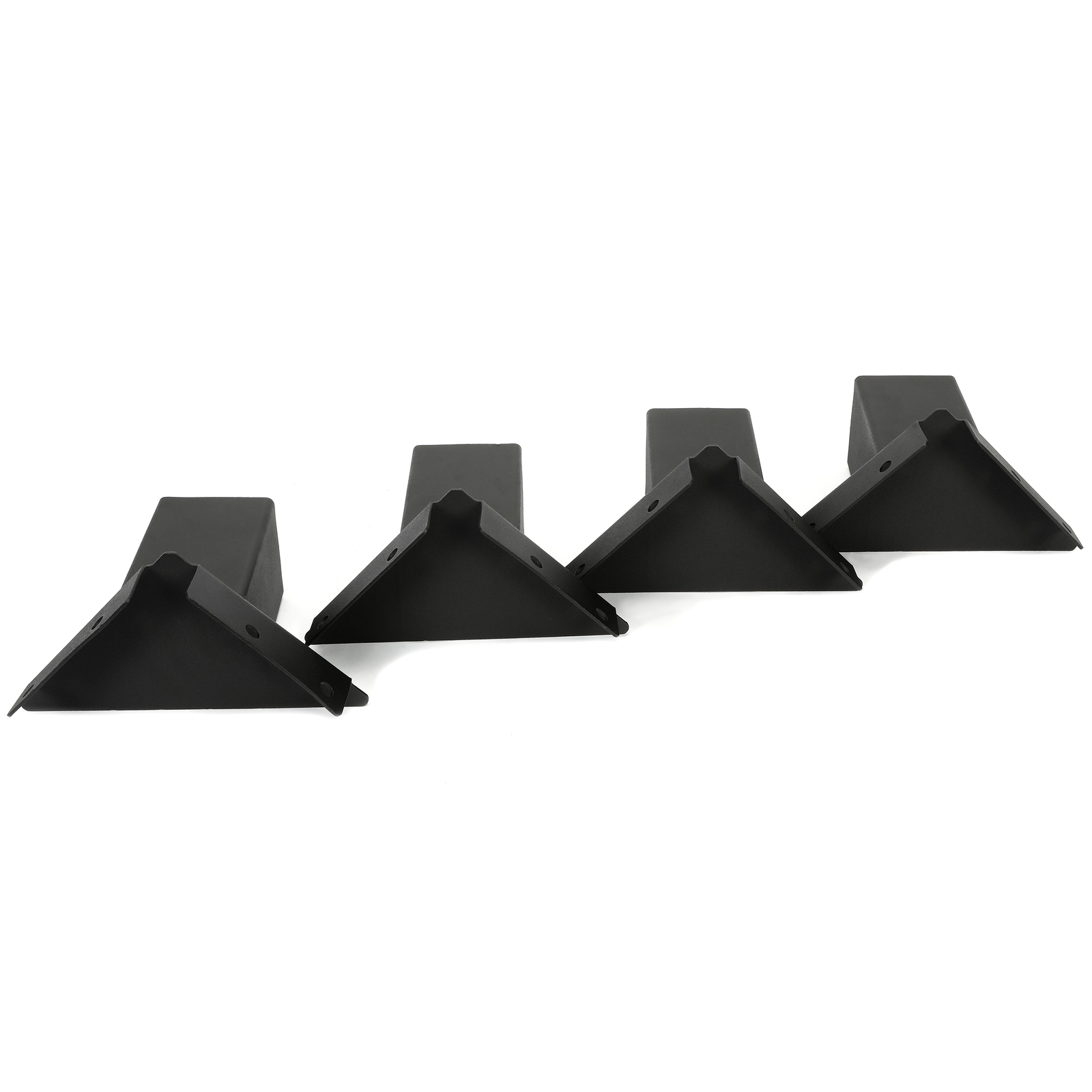 Powder coated 4PCS Compound Angle Heavy Duty Deer Elevator Brackets Tree Stand