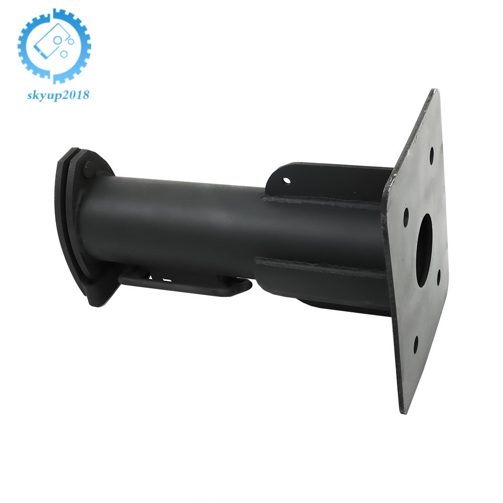 For Truck Trailer RV 17" Fifth (5th) Wheel to Gooseneck Adapter Hitch Black