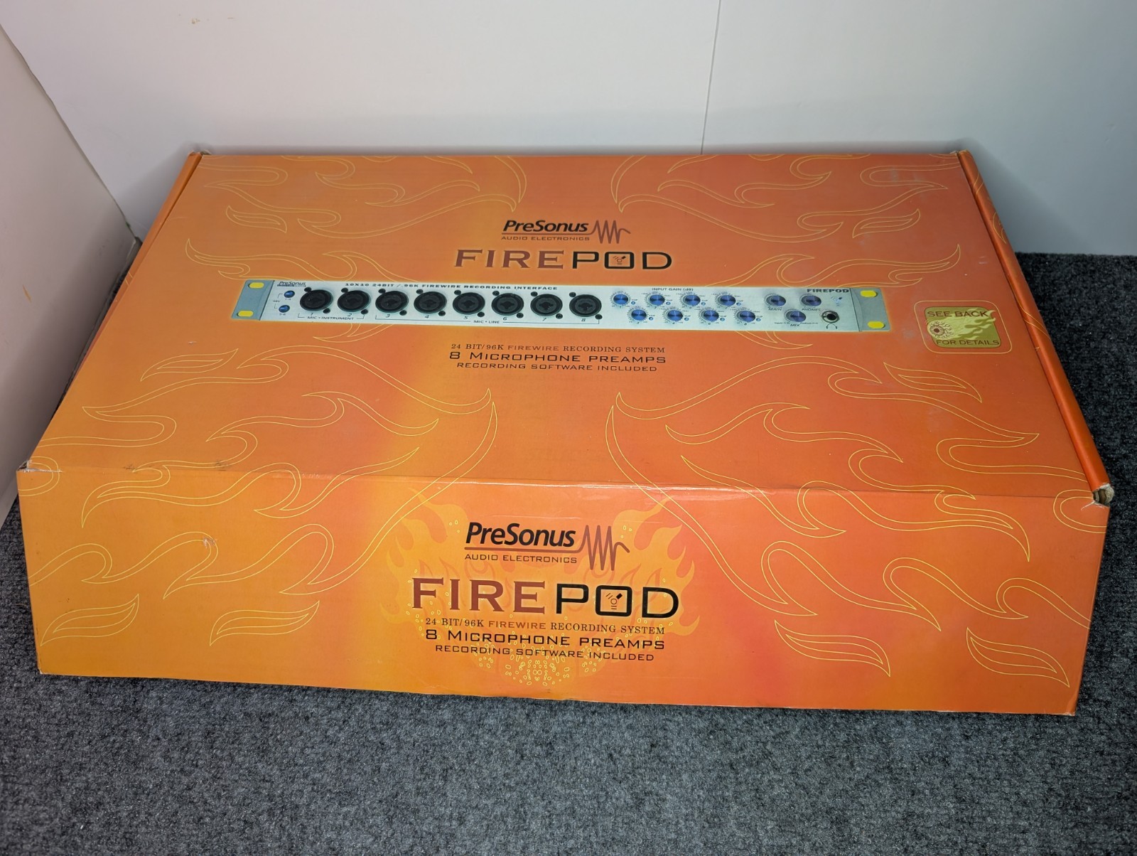 PreSonus FIREPOD Digital Audio 24Bit/96k Recording Interface+ Power Cord