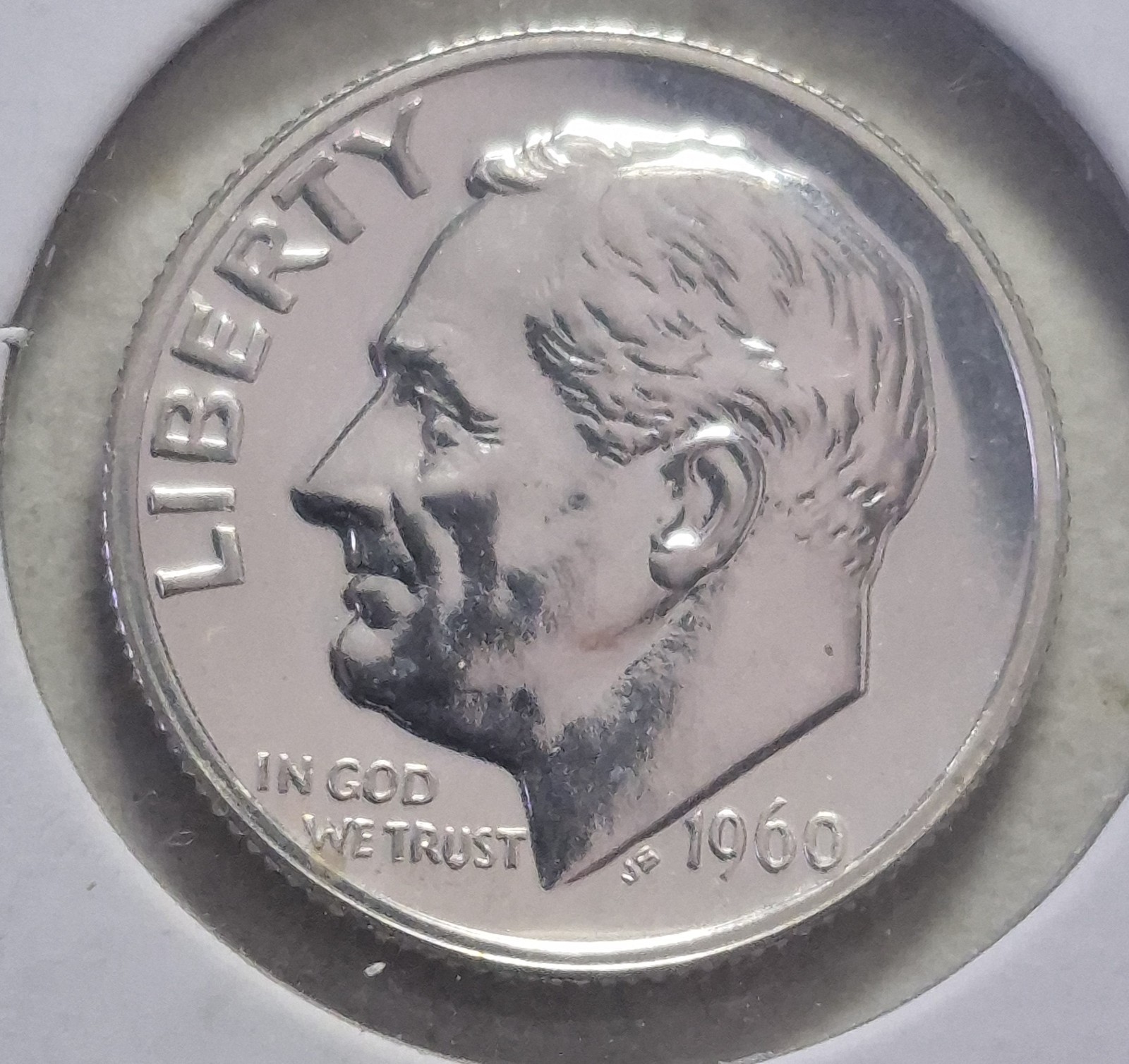 1960 Roosevelt Dime  Proof - SILVER