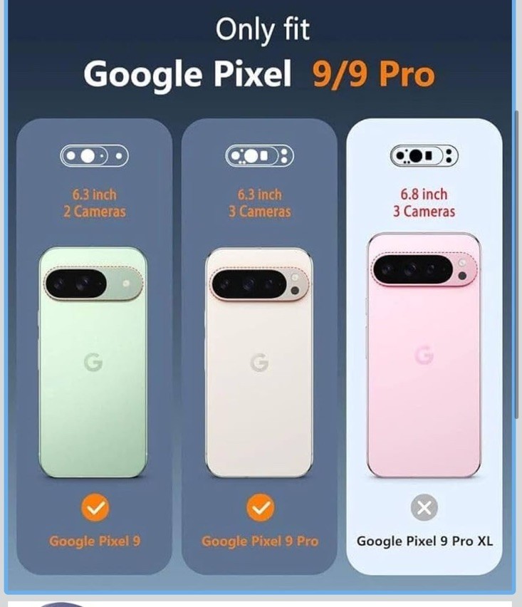 OtterBox Google Pixel 9 & Pixel 9 Pro - Defender Series Case - Charger Included