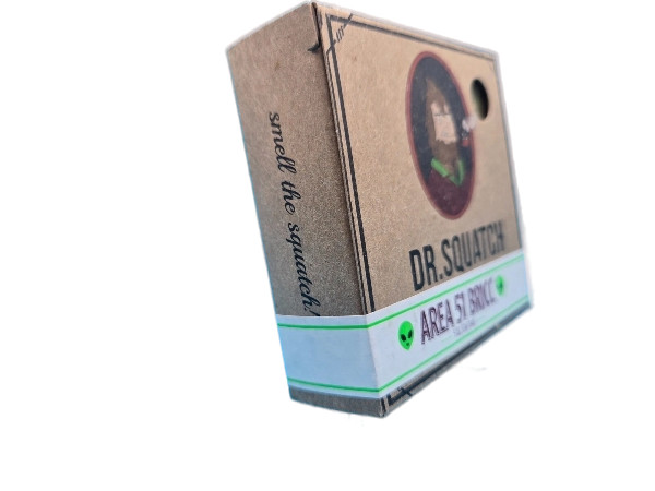 Dr. Squatch Area 51 Bricc Soap Bars 2 Pack Limited Edition Natural Men’s Soap