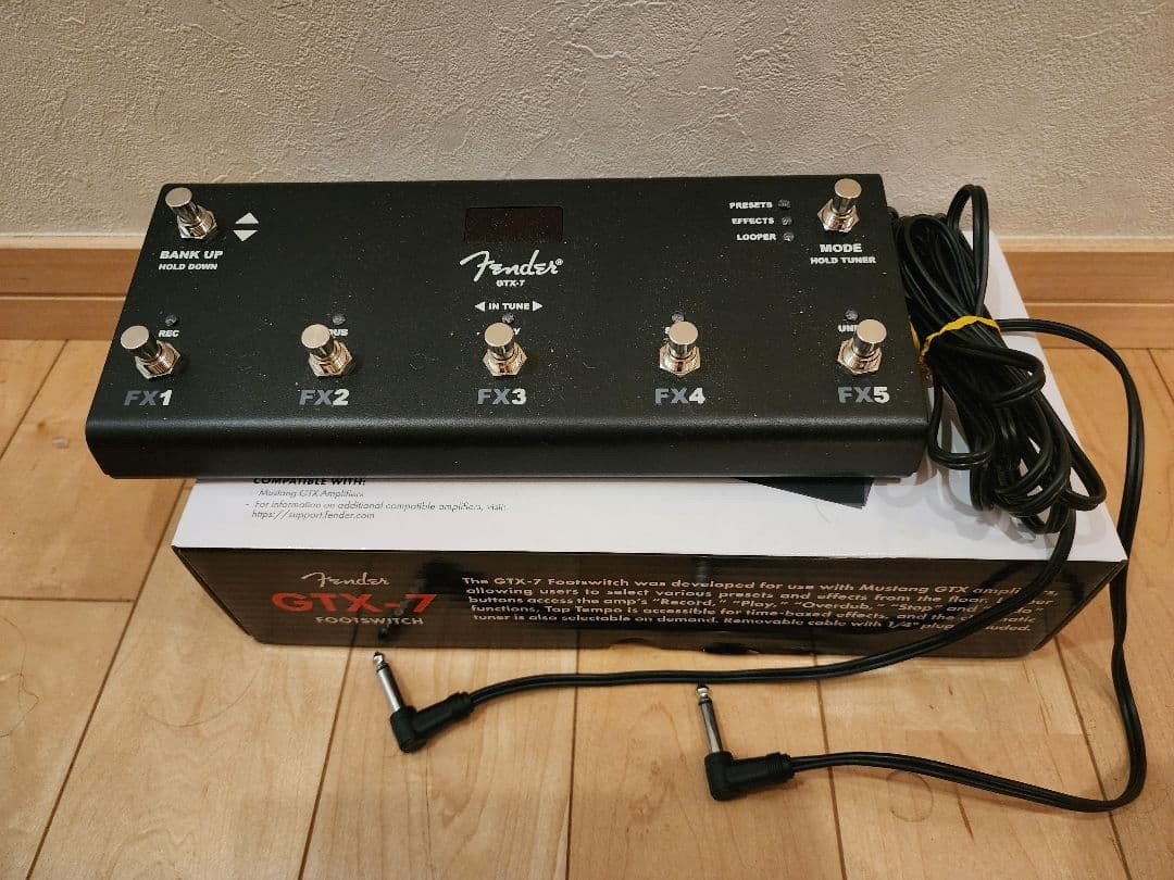 Fender GTX-7 Footswitch Rare