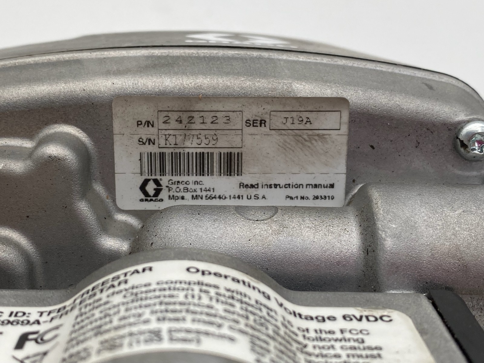 Graco 24Z123 Matrix Electronic Oil Fluid Dispense Meter
