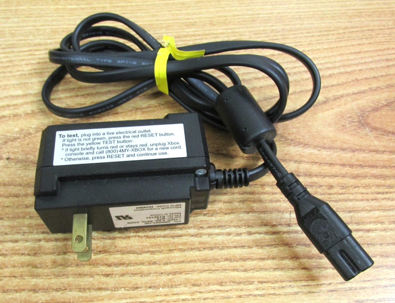 MICROSOFT ORIGINAL XBOX SURGE PROTECTION AC POWER ADAPTER