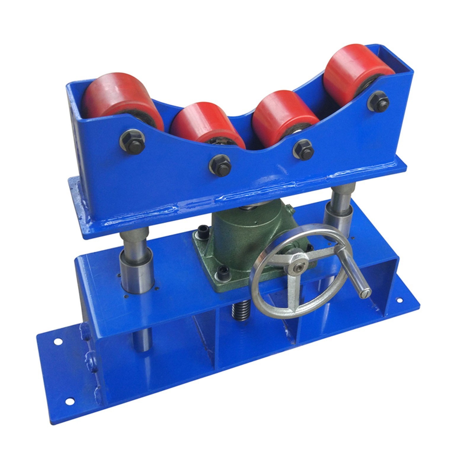 Manual Welding Roller Bracket Load 500KG Welding Turning Roller Support Frame