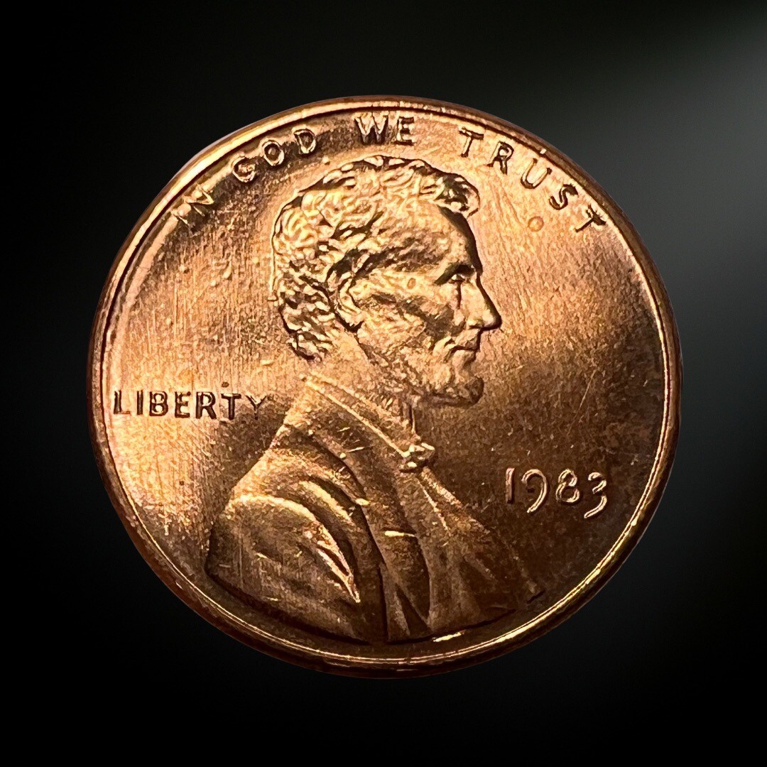 1983 Lincoln Memorial Penny BU Brilliant Uncirculated Philadelphia Mint