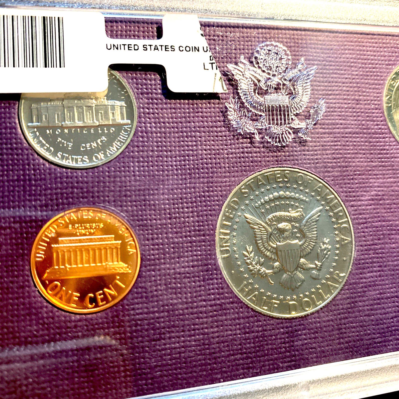 1986 Coins Set PROOF UNITED STATES MINT