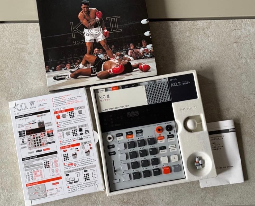 【Mint】Teenage Engineering EP-133 K.O. II 64MB Sampler Composer w/box from Japan