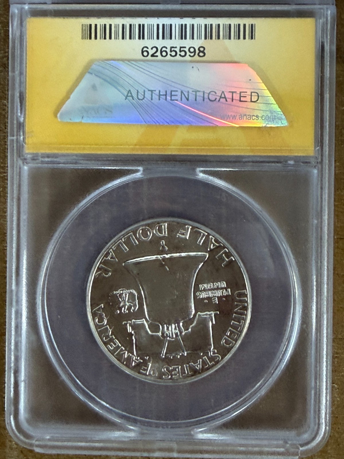 1954 Franklin Half Dollar Proof ANACS PF 65
