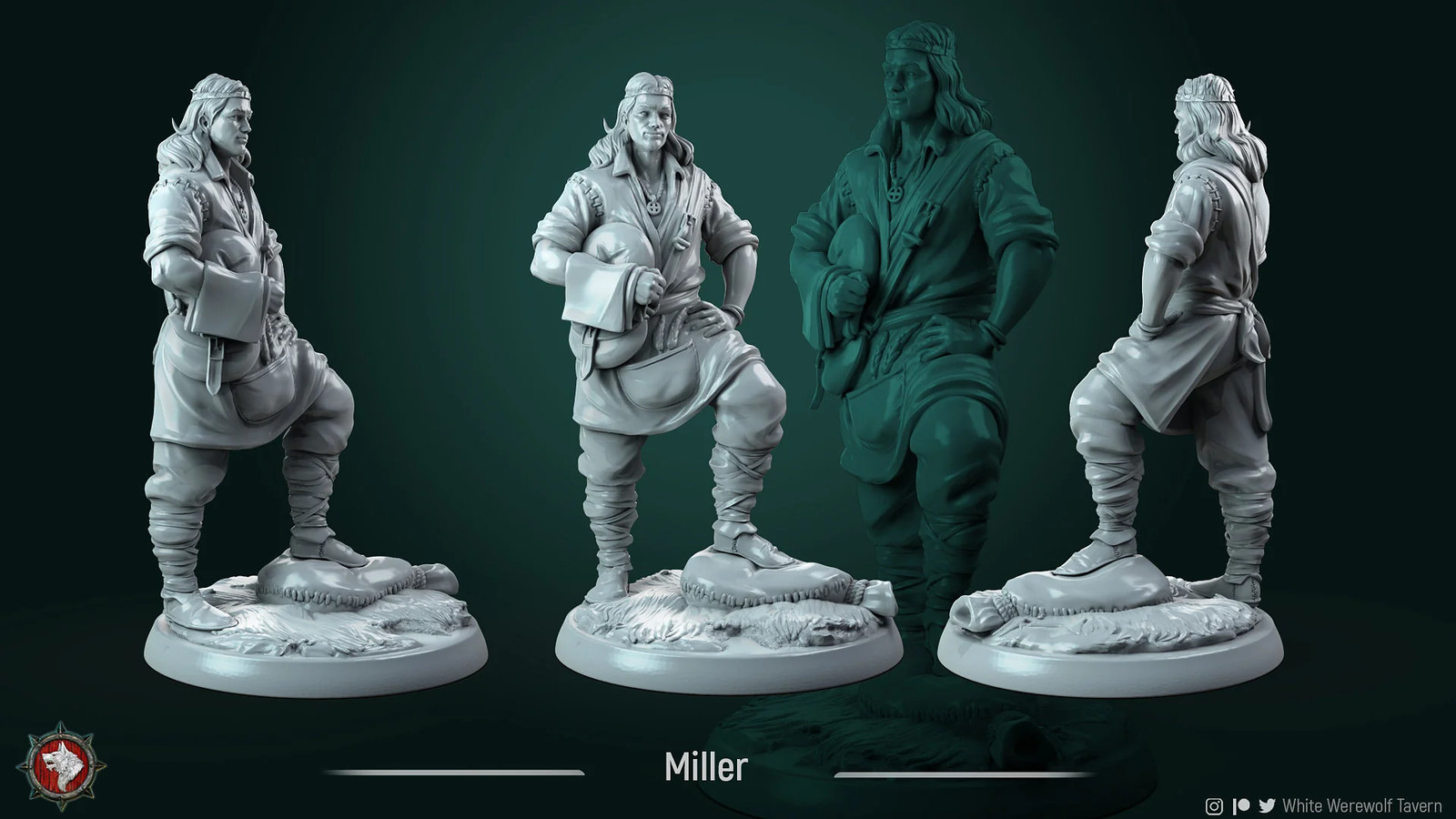 Miller - Resin Tabletop Miniature