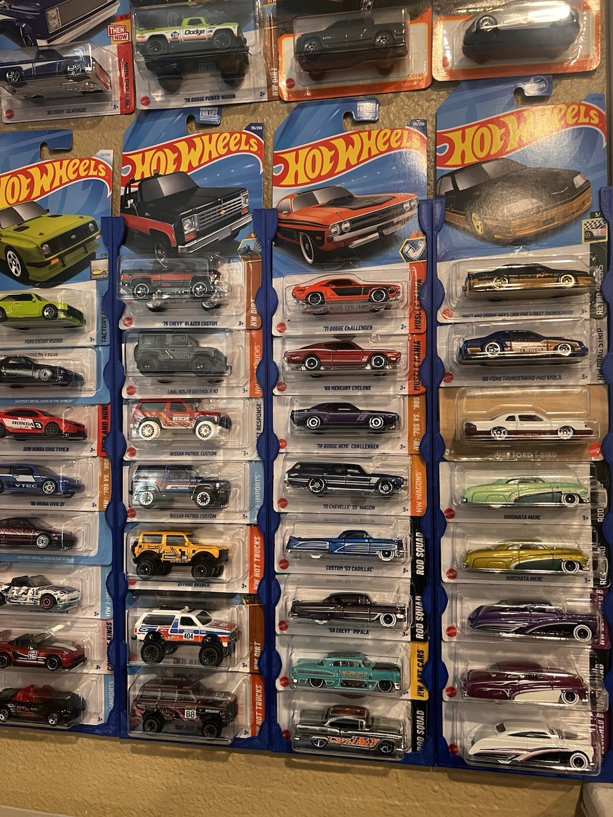 Hot Wheels Storage Display Rack