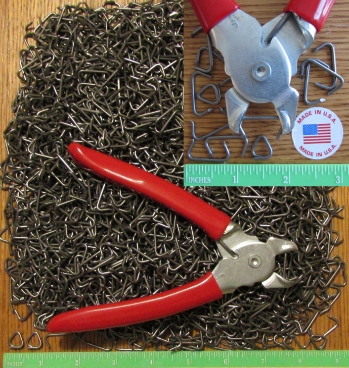 Hog Ringer Pliers Only for Upholstery netting attachment & Pen Building USA