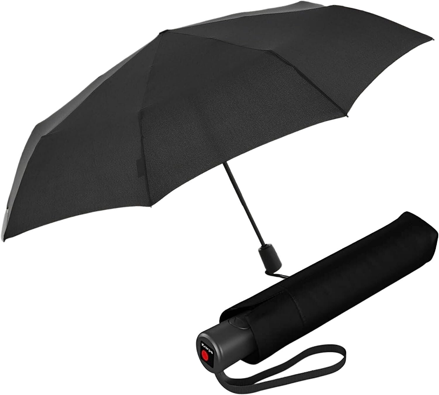 Knirps A.200 Medium Duomatic Automatic Open Close Rain Umbrella - Compact...
