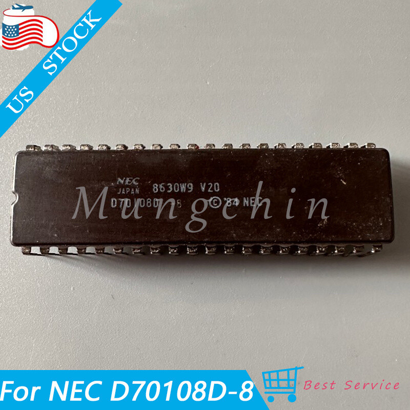For NEC UPD70108D-8 V20 16-/8-BIT 5V Microprocessor D70108D8 CDIP40