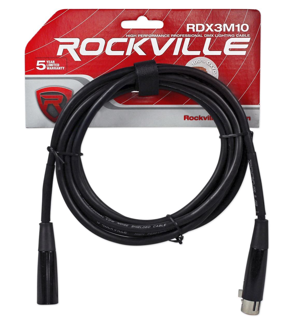 Eliminator Furious Three RG LED DMX Moonflower/Laser Effect Light+Cables+Clamp
