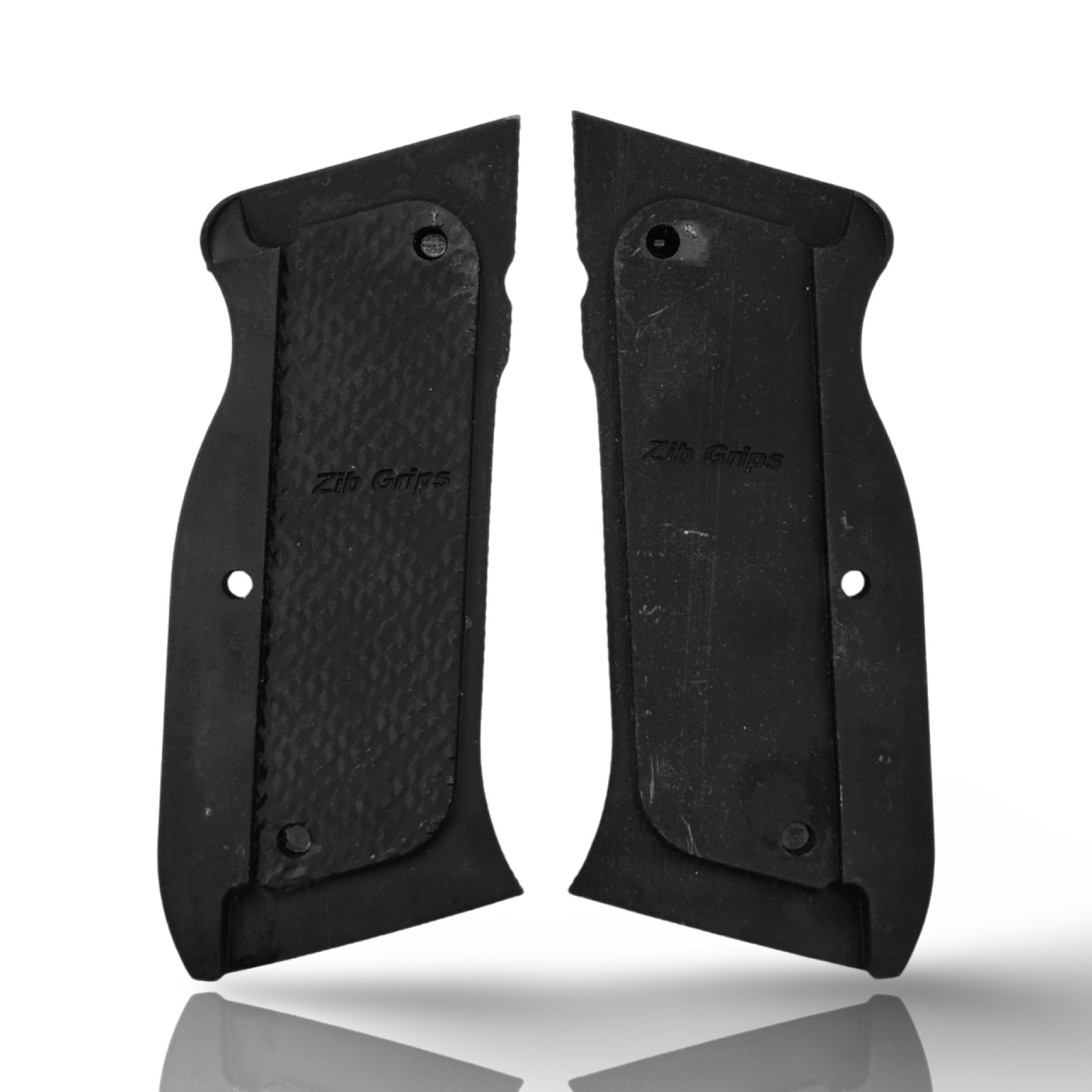 Zib Grips Polymer Series Pistol Grips for Sarsilmaz KILINC2000LIGHT, Metal Logo