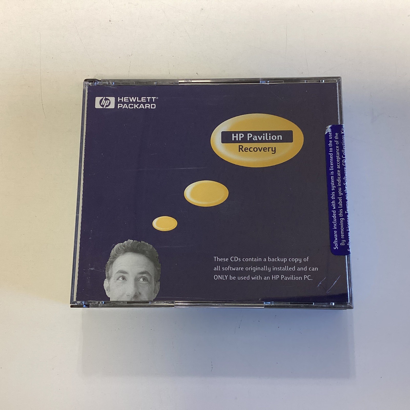 HP Pavilion Recovery 3 Disc CD Set System & Application Recovery 2000 Nice Discs