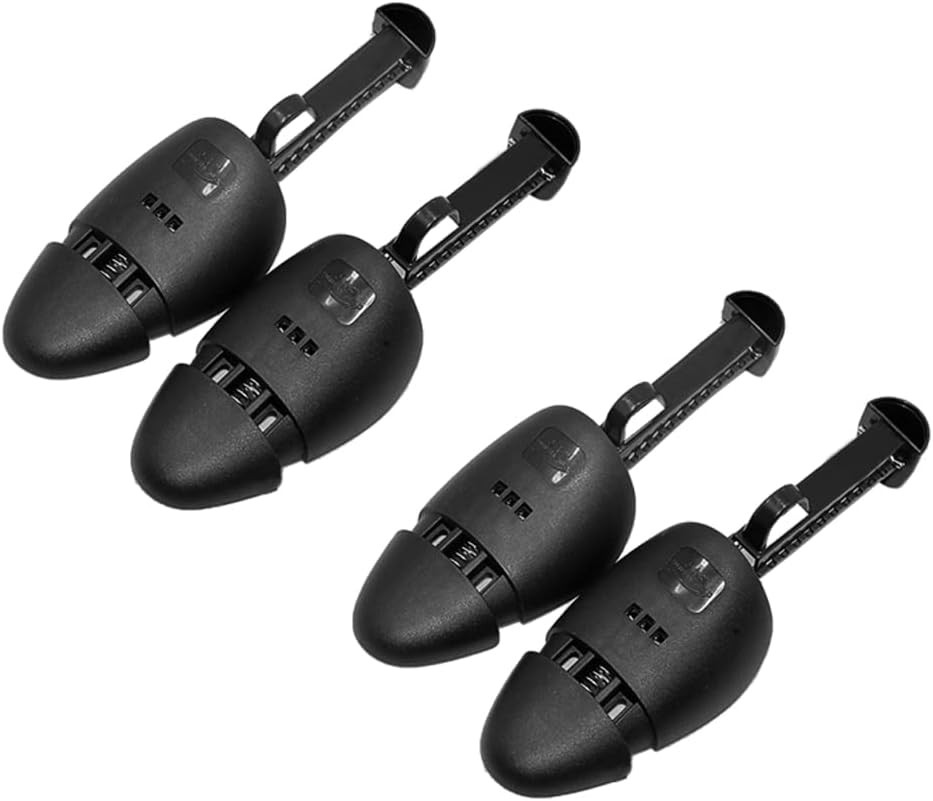 WAJJ 2 Pairs Upgraded Practical Adjustable Length Men Shoe Tree Stretcher Hol...