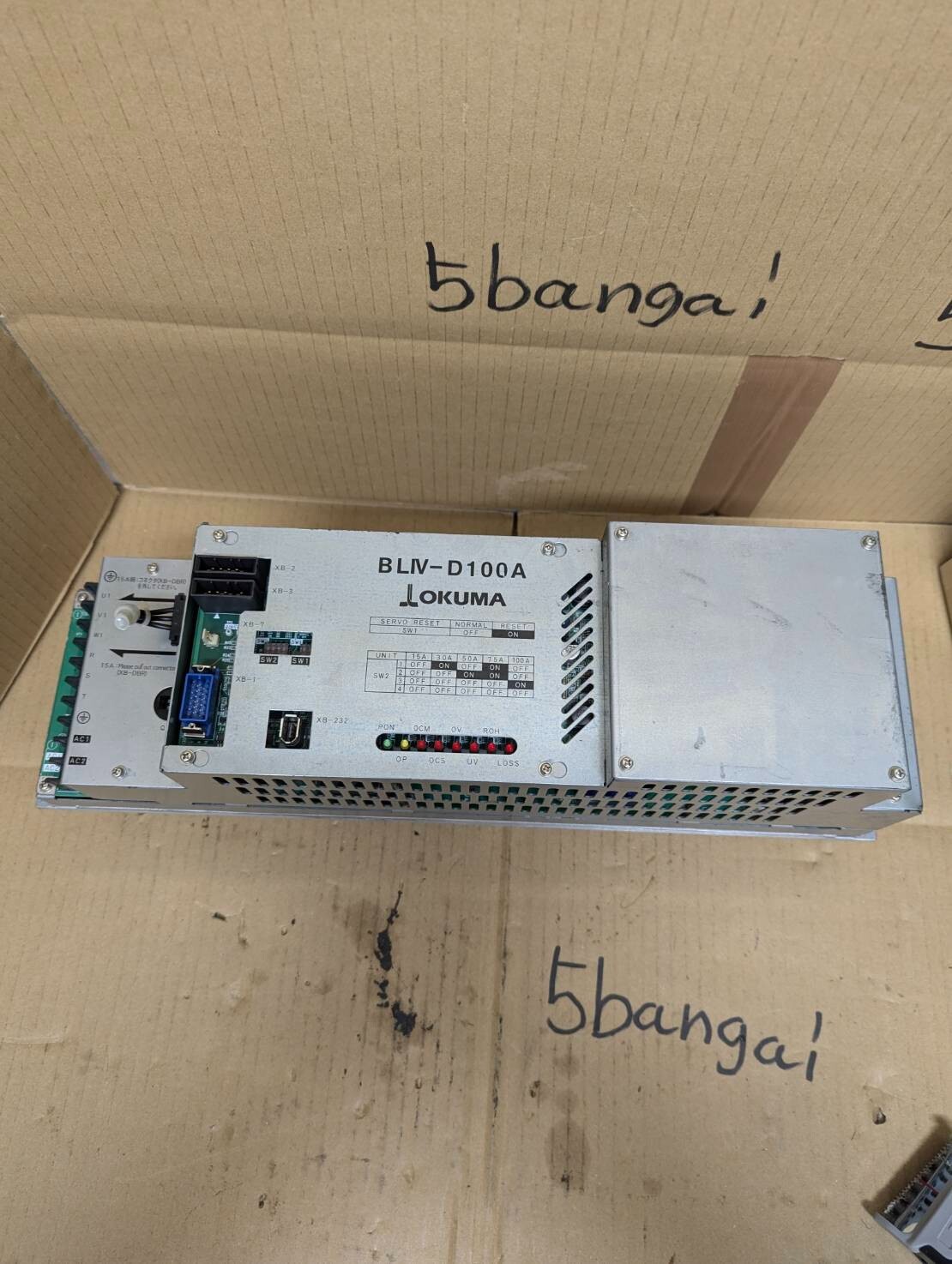 OKUMA BLIV-D100A U0614-0006-001-11 Servo Drive US Free TAX