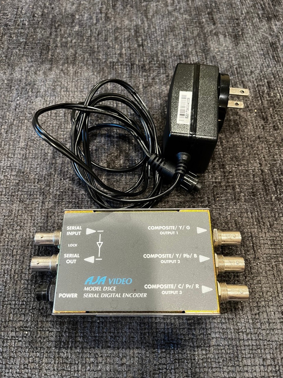 AJA D5CE SDI to Component/Composite Video Encoder Converter with Power Supply