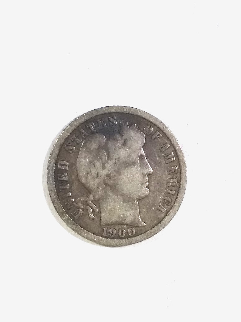1900-O Barber Dime Silver 0.9F