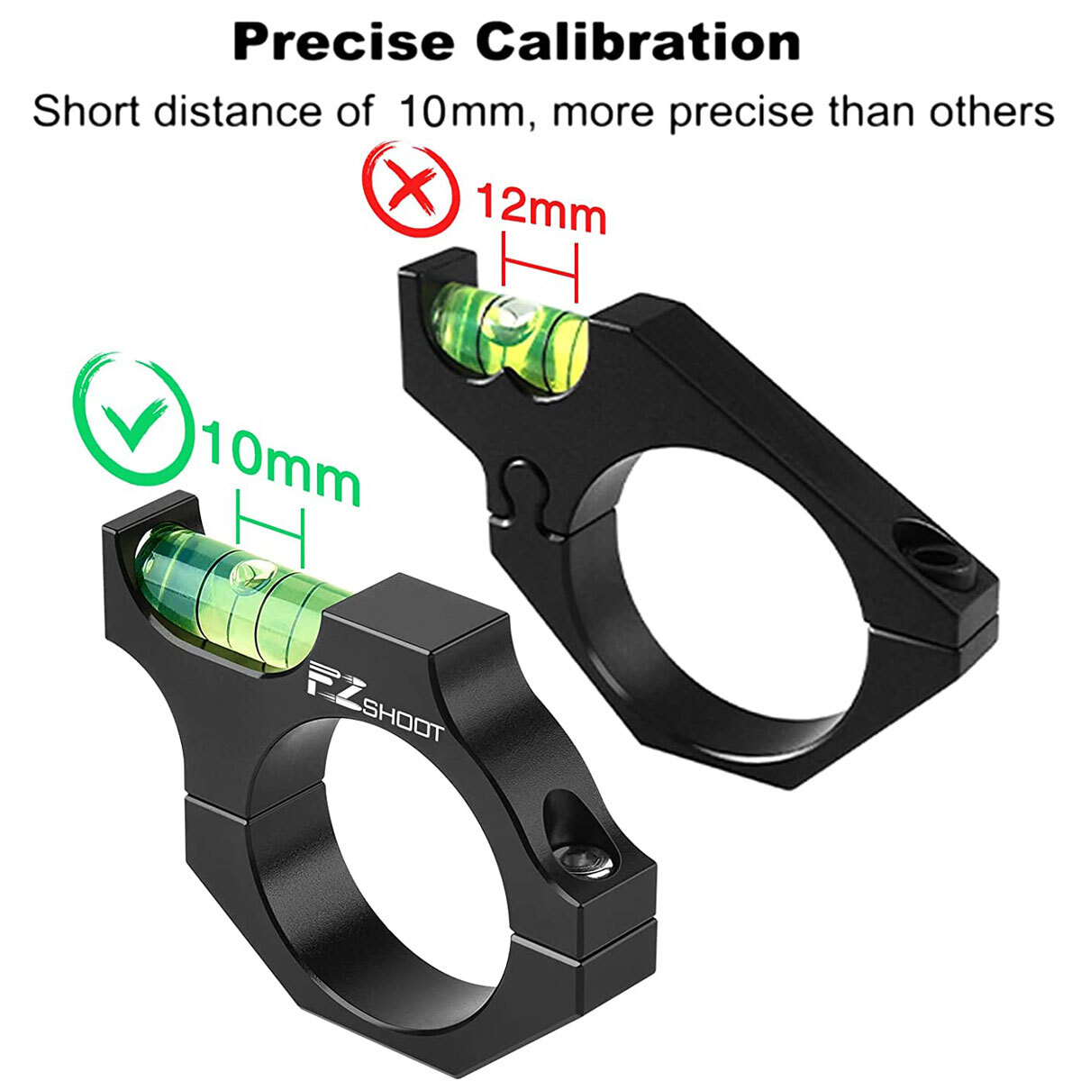 Scope Bubble Level, Scope Leveling Kit, Scope Mounting Tool For 34mm Tubes Mount