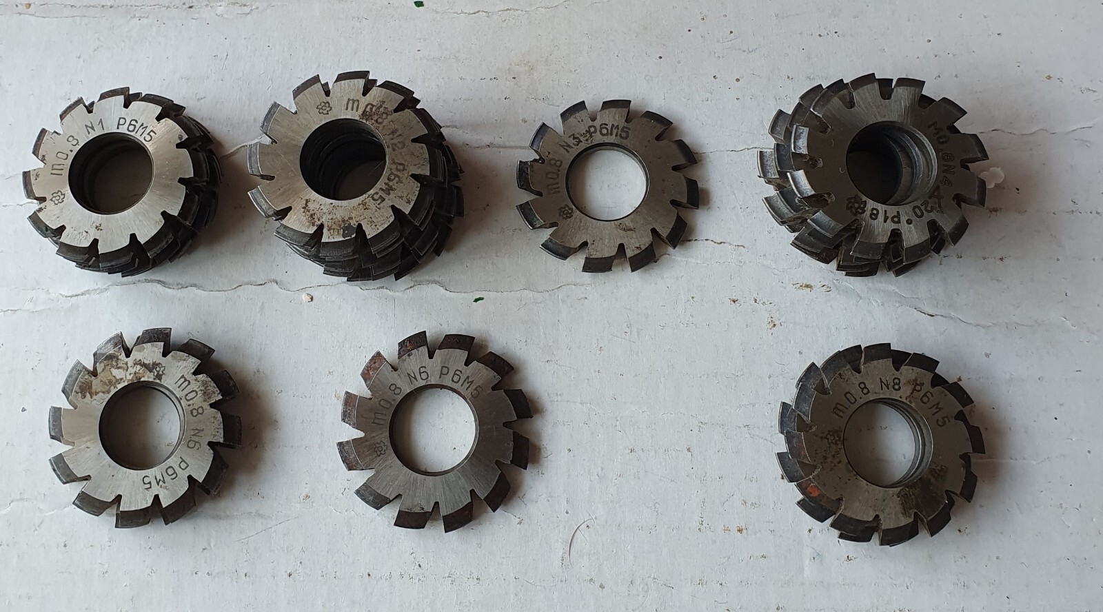 Involute Gears Cutter  M 0.8  HSS