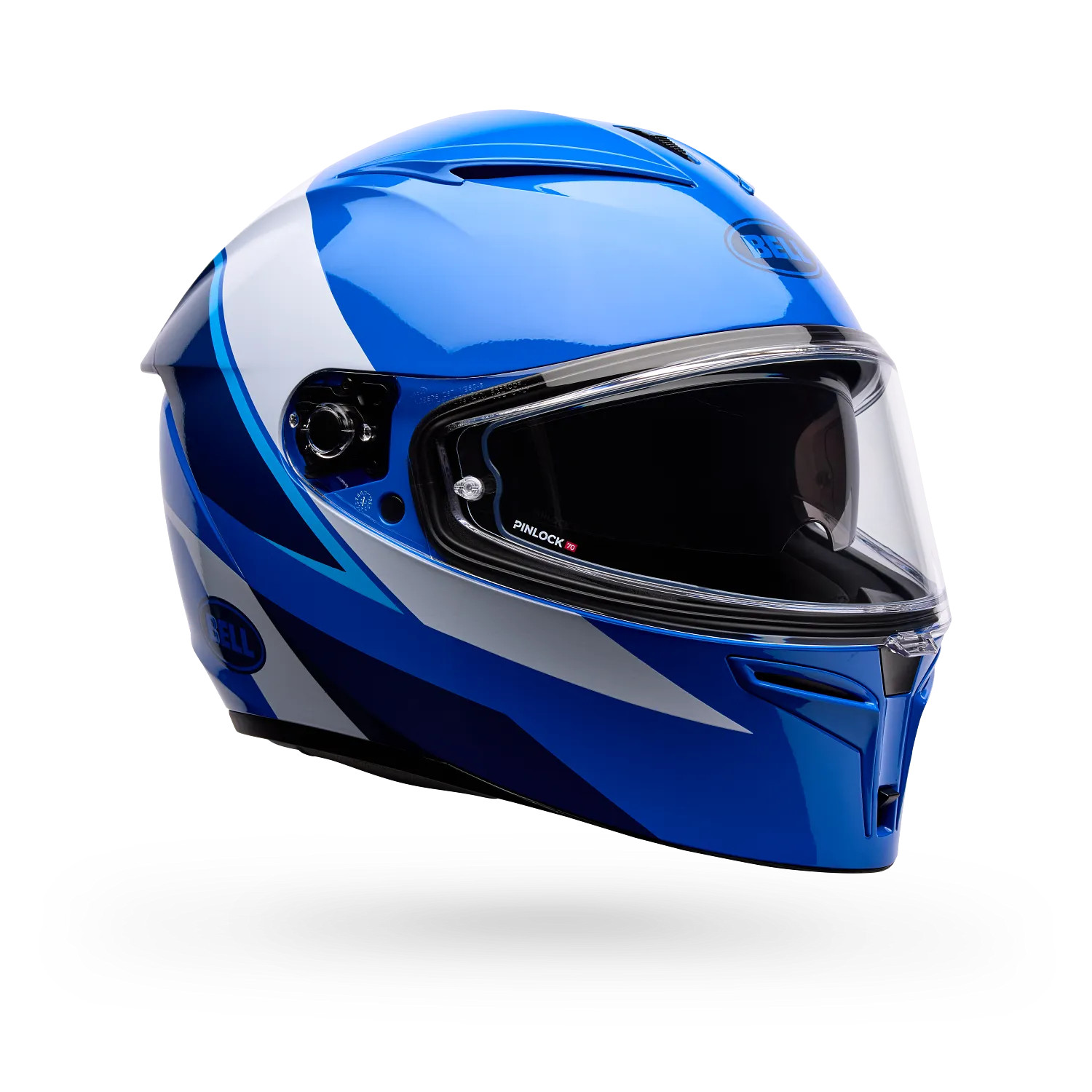 Bell Lithium Blue Flip Helmet