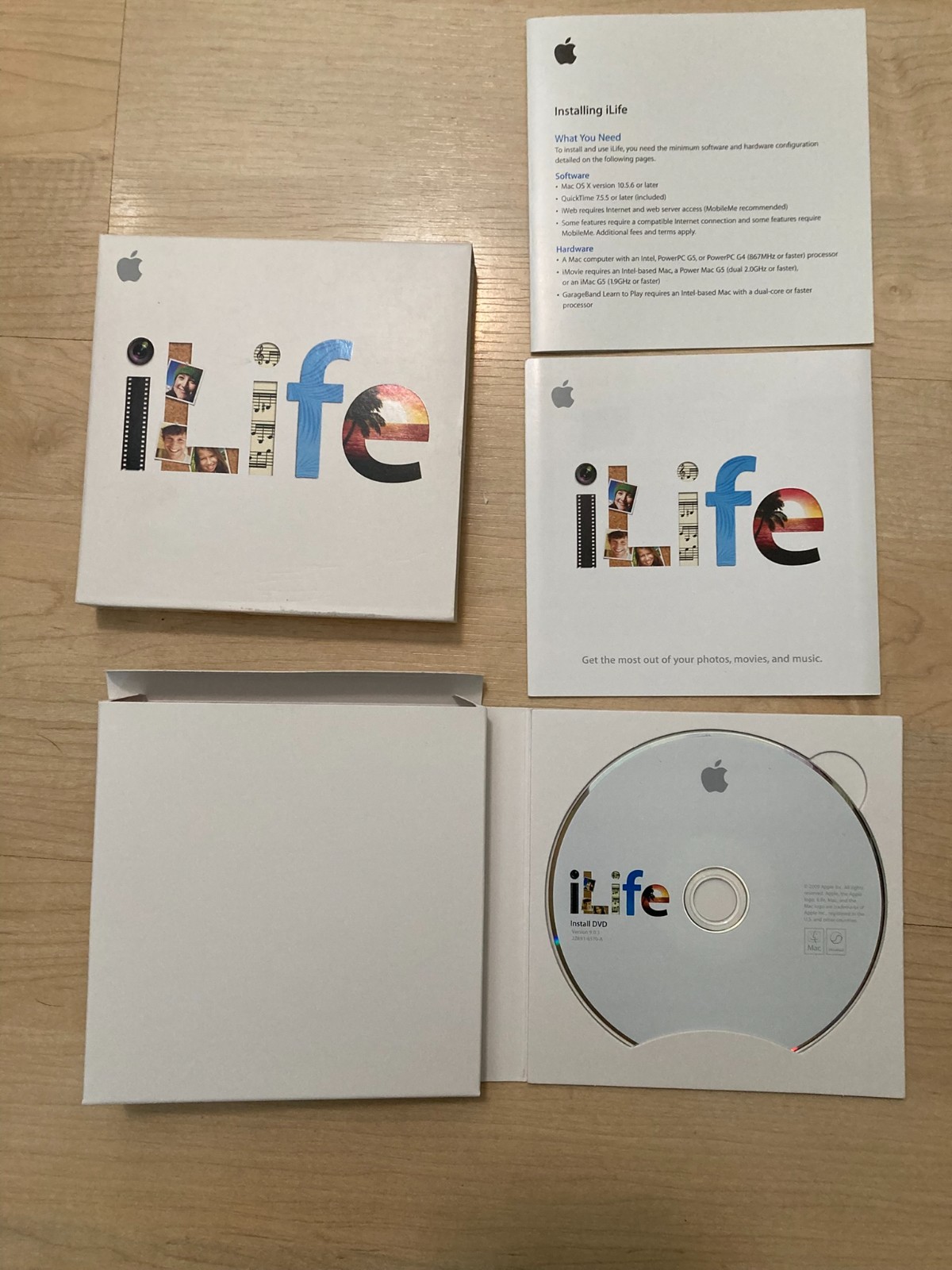Apple iLife Version V9.0.3 DVD Installation MAC OS